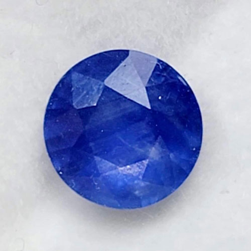 Burma Round Blue Sapphire